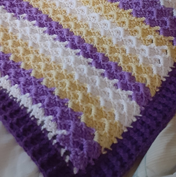 Lemon Berry Pop Baby Blanket - Picture 3 of 3